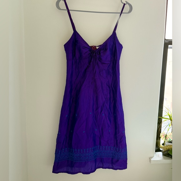 Charlotte Russe 100% silk vintage - inspired practical magic style slip dress - Picture 1 of 14